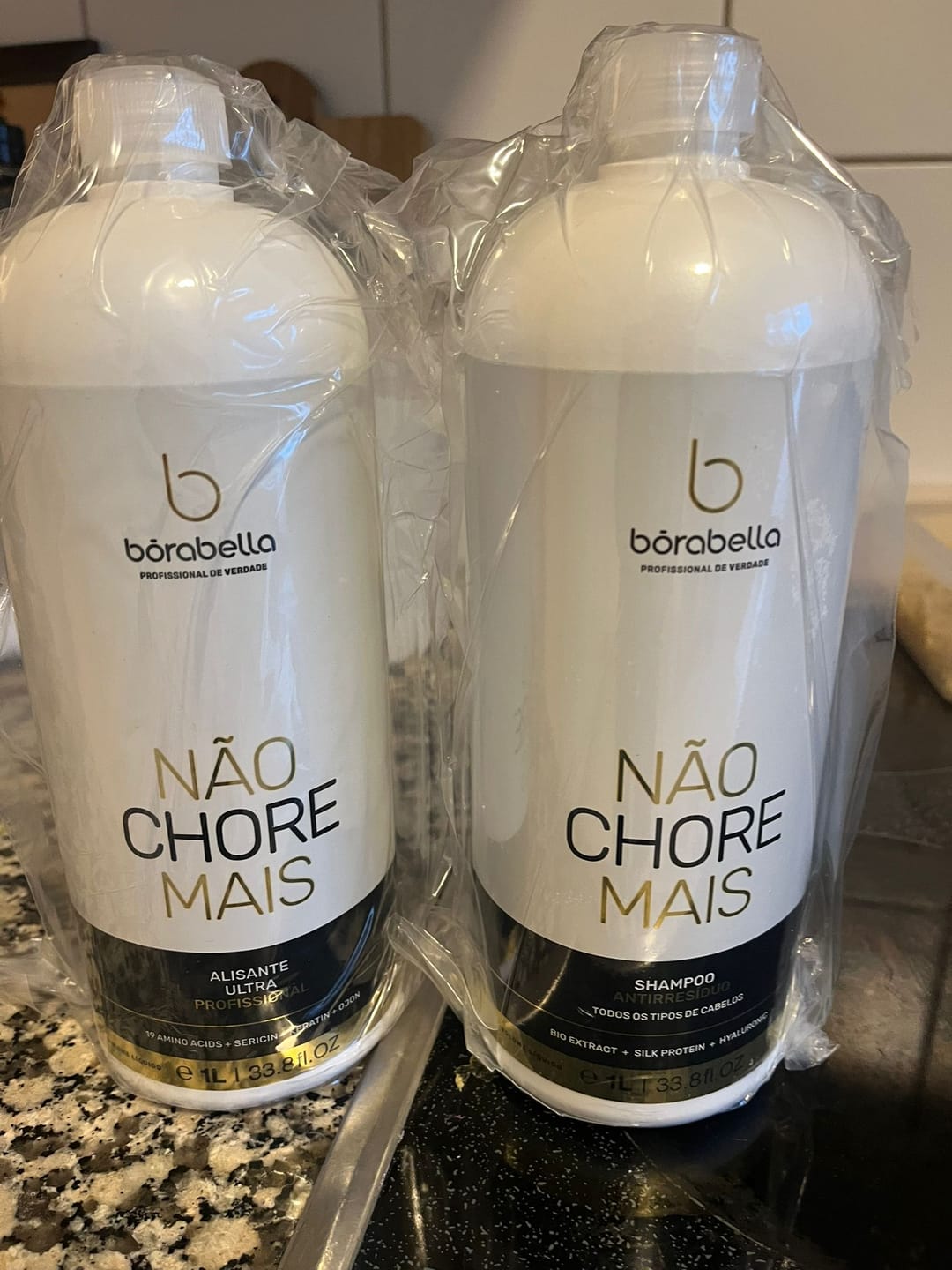 Customer photo review of Lissage Brésilien Borabella Não Chore Mais