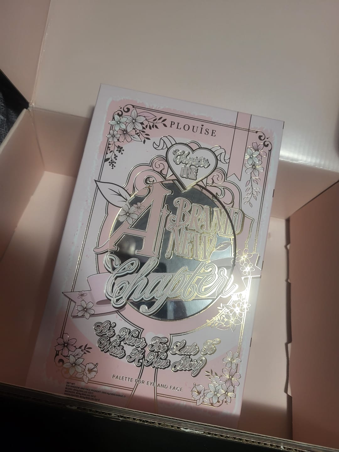 Customer photo review of P. Louise A Brand New Chapter Palette - Chapter One