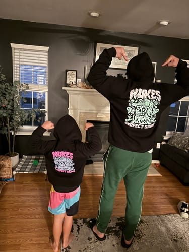 Customer photo review of YOUTH FALLOUT HOODIE