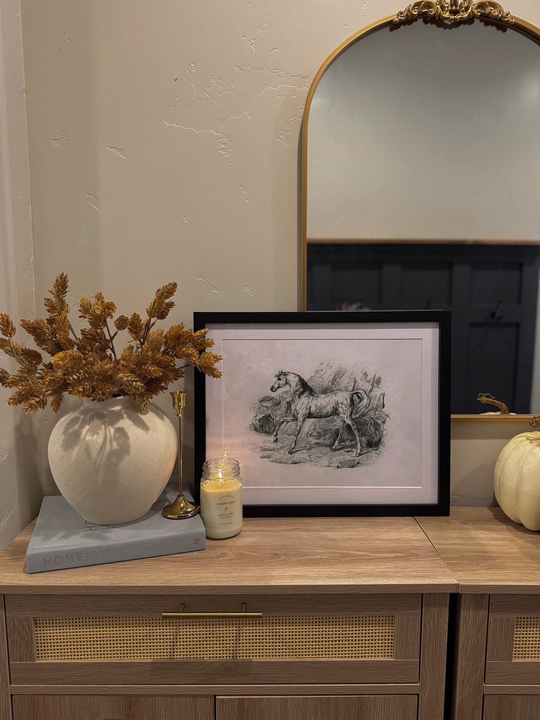 Customer photo review of Horse Illustration 20-1x