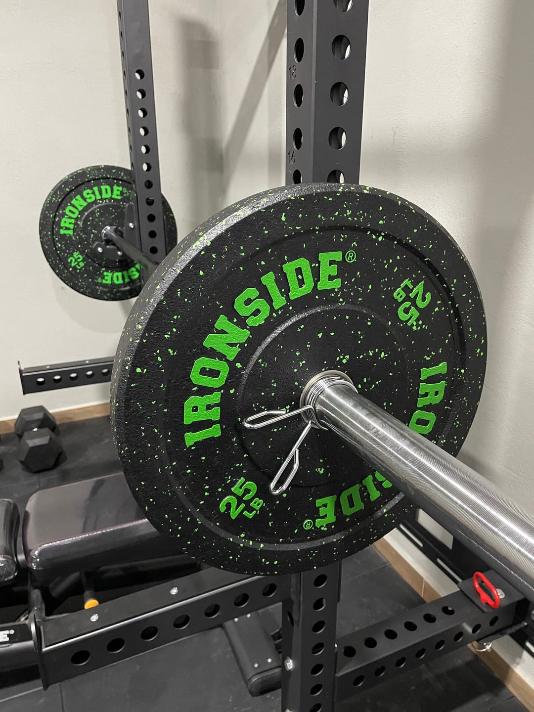 Customer photo review of Disco Olímpico Bumper Hi-Temp IRONSIDE (LB)