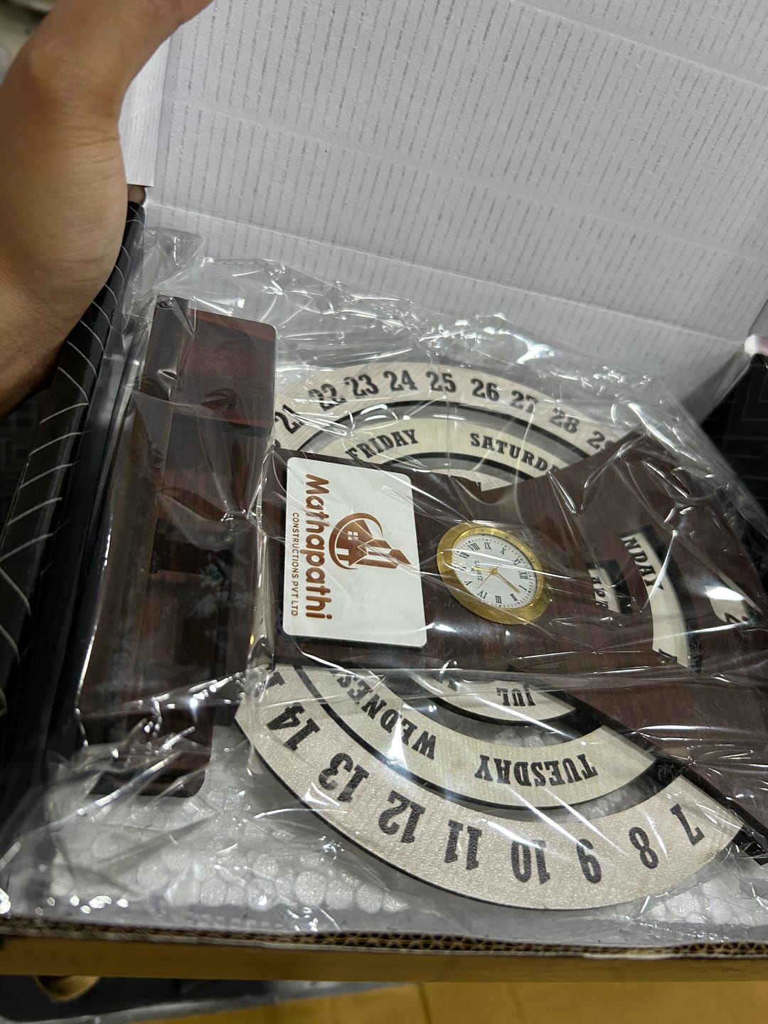 Customer photo review of Infinity Calendar | Best for Corporate Gifting | PrintMine.in