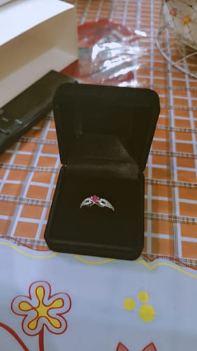 Customer photo review of SCARLET SENSATION RING