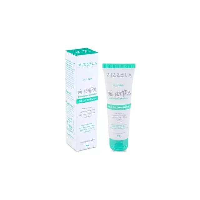 Customer photo review of Hidratante Protetor FPS 30 Oil Control - Vizzela