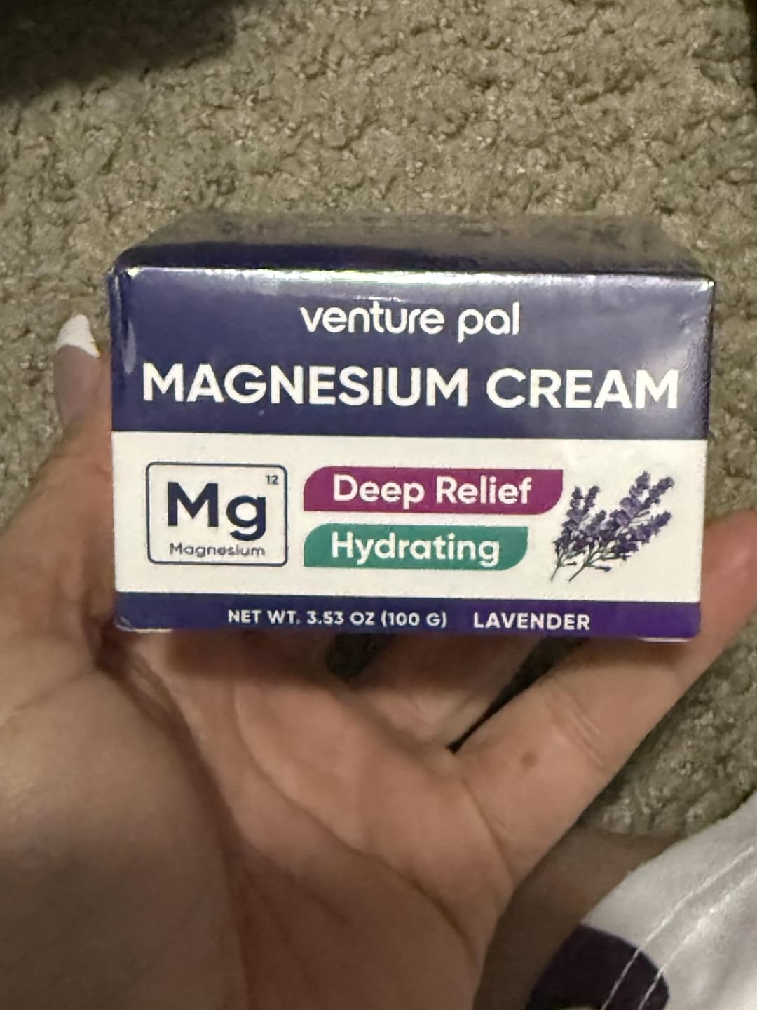 Customer photo review of Topical Magnesium Cream