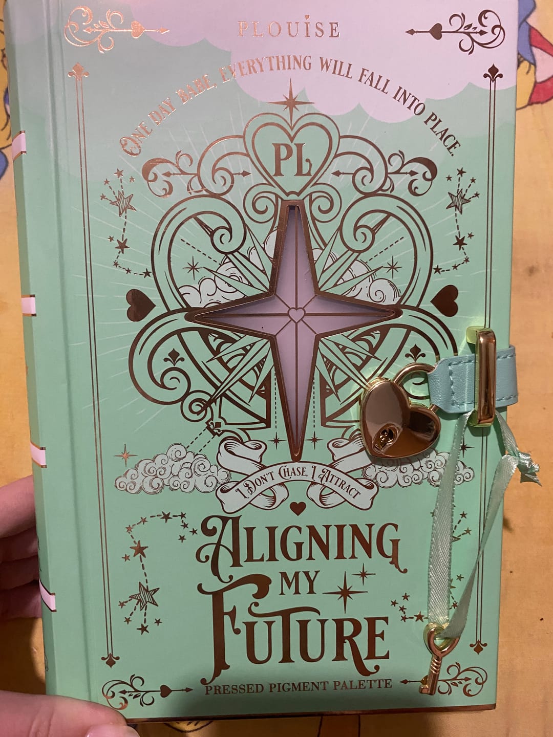 Customer photo review of P. Louise Aligning My Future Pastel Eyeshadow Palette