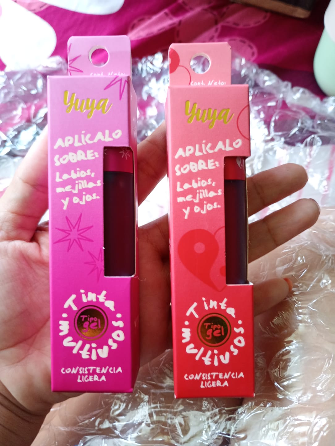 Customer photo review of Tinta Multiusos Fugaz