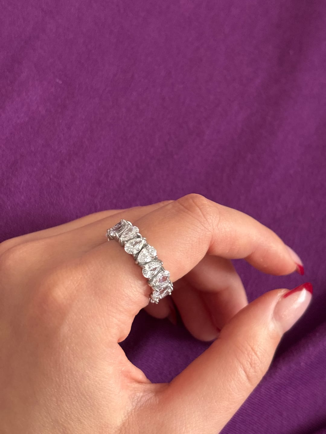 Customer photo review of Pure Elegance Ring | 18K vergoldet