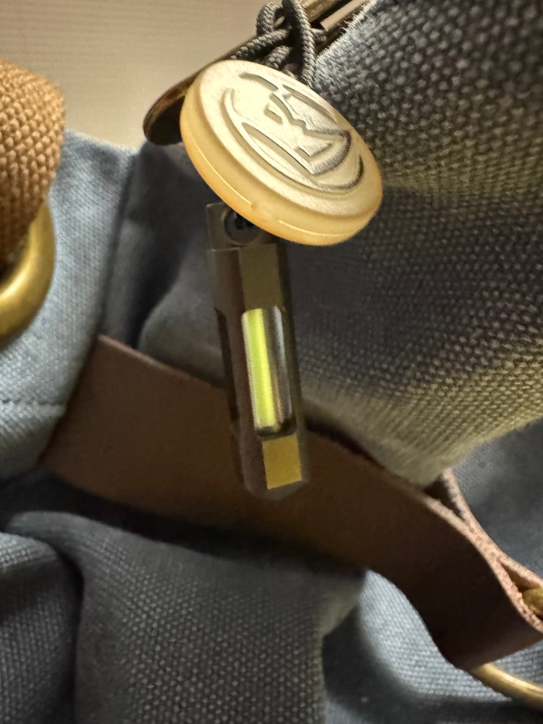 Customer photo review of Tritium Glow Fob