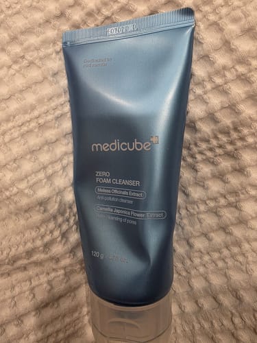 Customer photo review of MEDICUBE Zero Foam Cleanser 120g