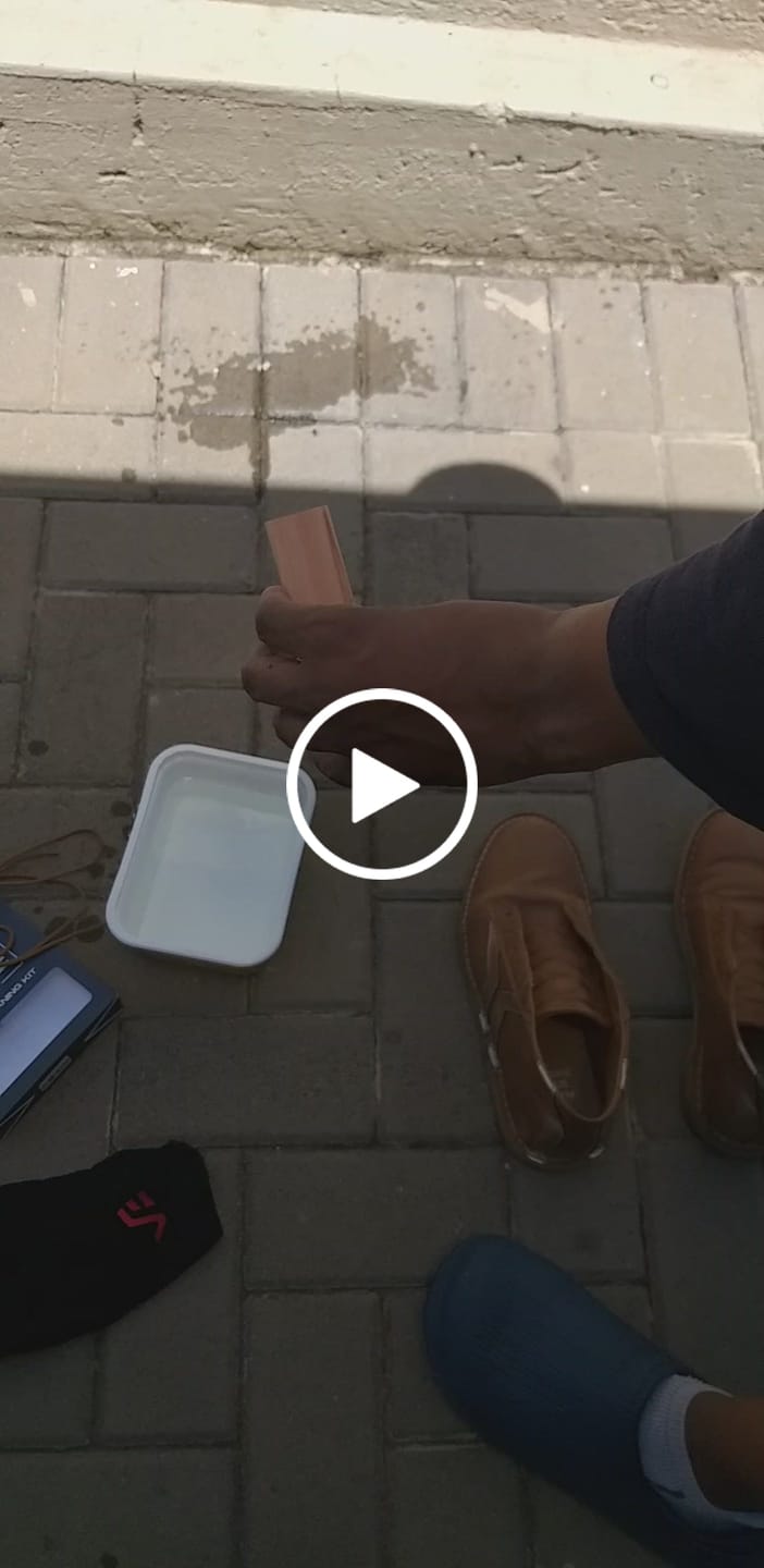Customer video review of Leather Cleaning Kit