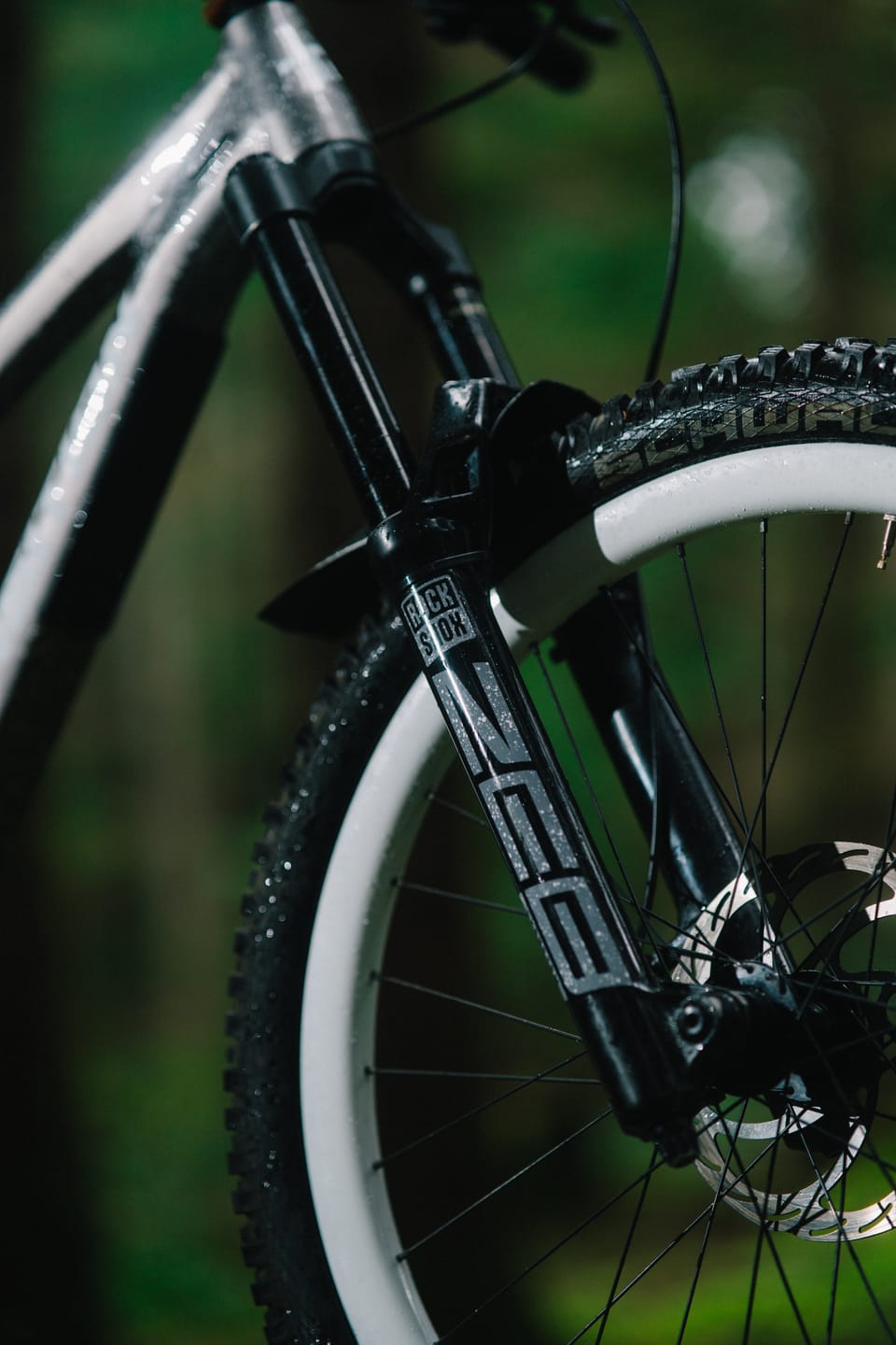 Customer photo review of Custom RockShox ZEB Decal