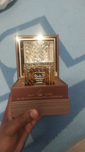 Customer photo review of Khamrah Qahwa Lattafa Perfumes 100ml