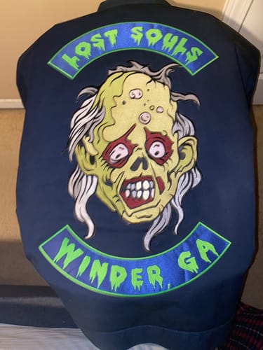 Customer photo review of Cannibal Corpse - Butchered At Birth - Embroidered Backpatch