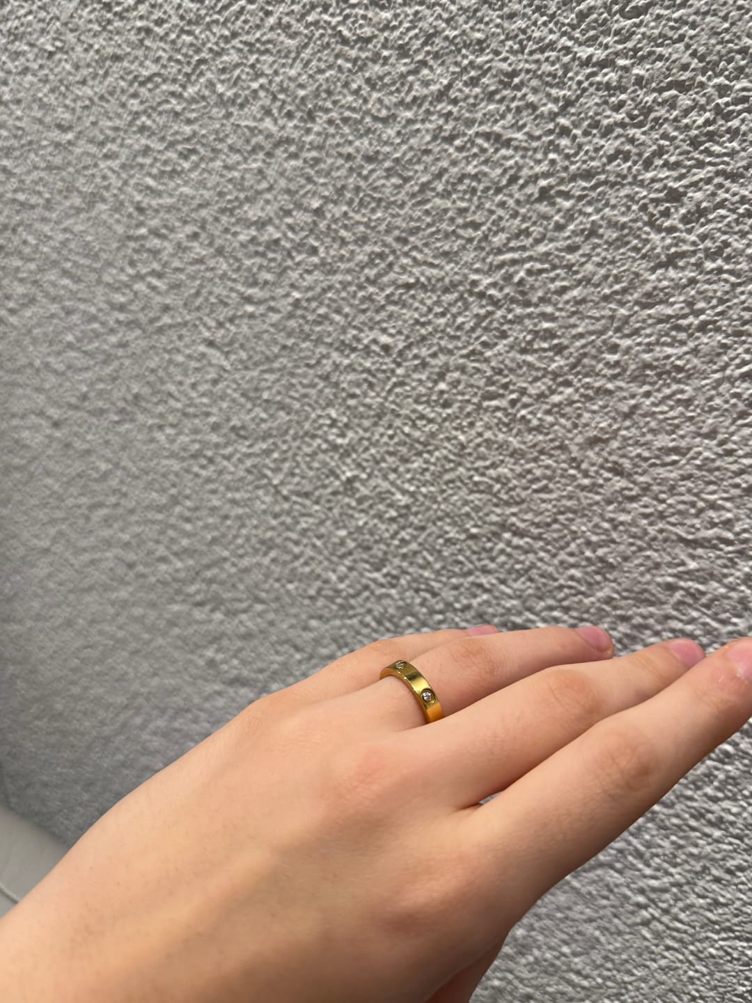 Customer photo review of Arianna Ring | 18K vergoldet