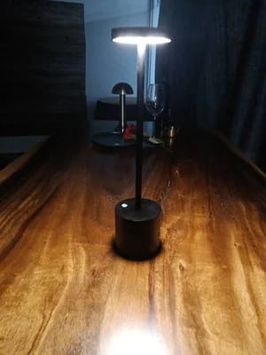 Customer photo review of LED Metal Cordless Table Lamp