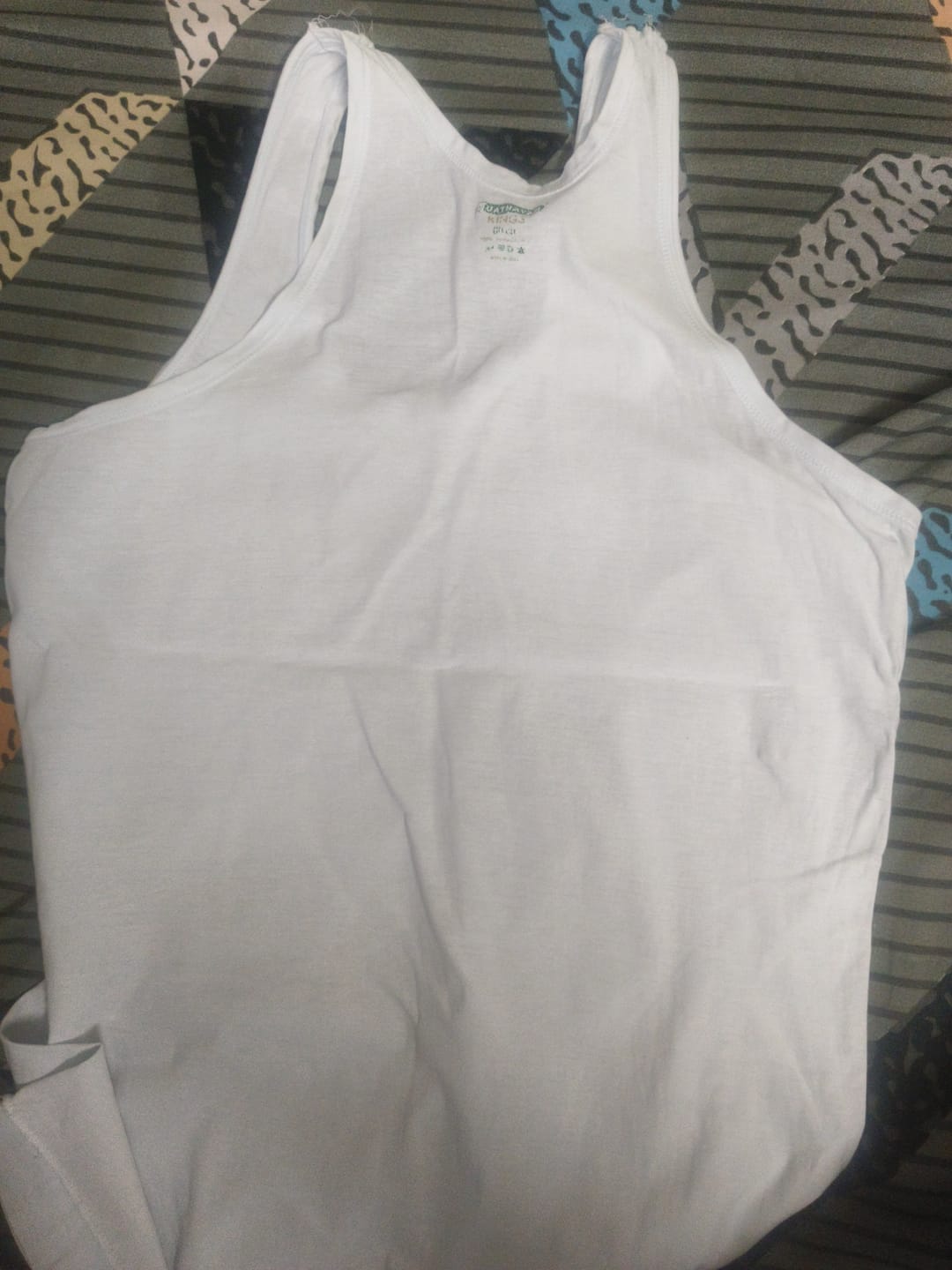 Customer photo review of Kings RN - 100% Cotton White Vest For Mens Combo (Pack of 4) | Uathayam