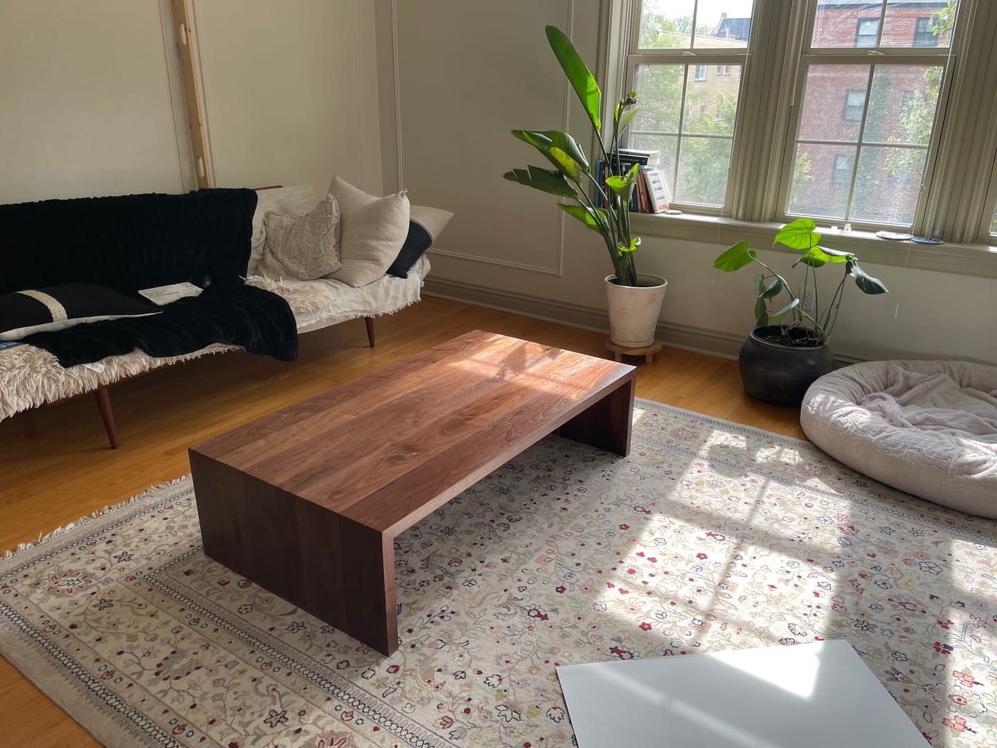 Customer photo review of Waterfall Coffee Table