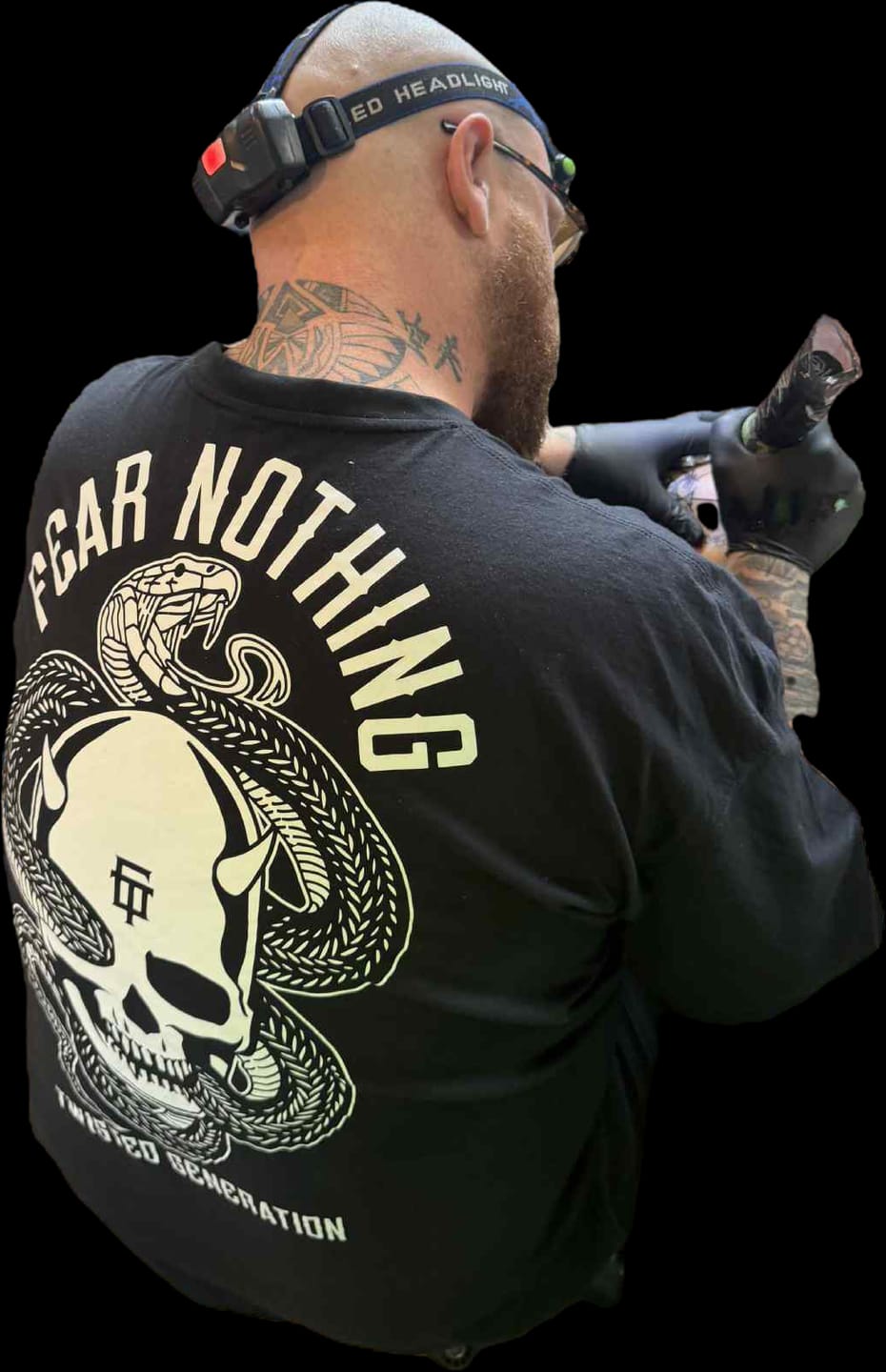 Customer photo review of Fear Nothing - Oversized T-shirt