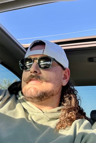 Customer photo review of Big Flat Bill Unstructured Rope Hat