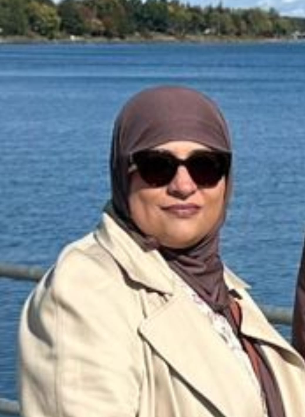 Customer photo review of Matching Premium Jersey Hijab & Undercap Set - Suede Brown