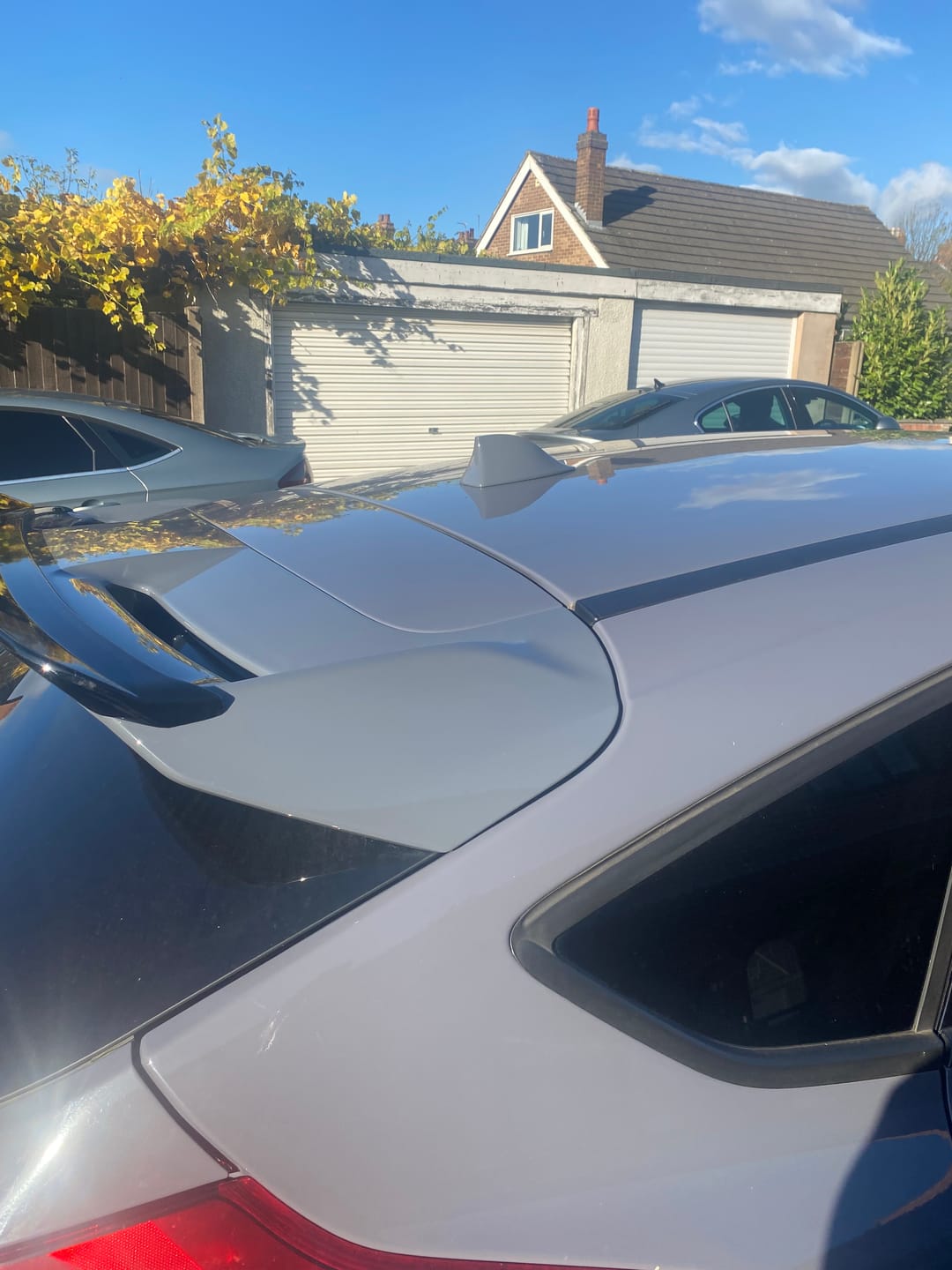Customer photo review of 'Shark Fin' Aerial (Painted) - Mk3/3.5 Ford Focus / Mk8 Ford Fiesta