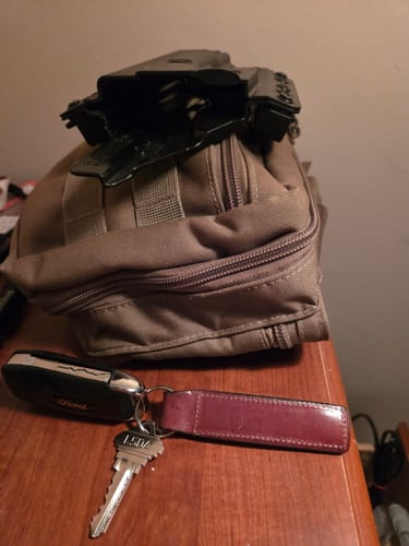 Customer photo review of Classic Keychain