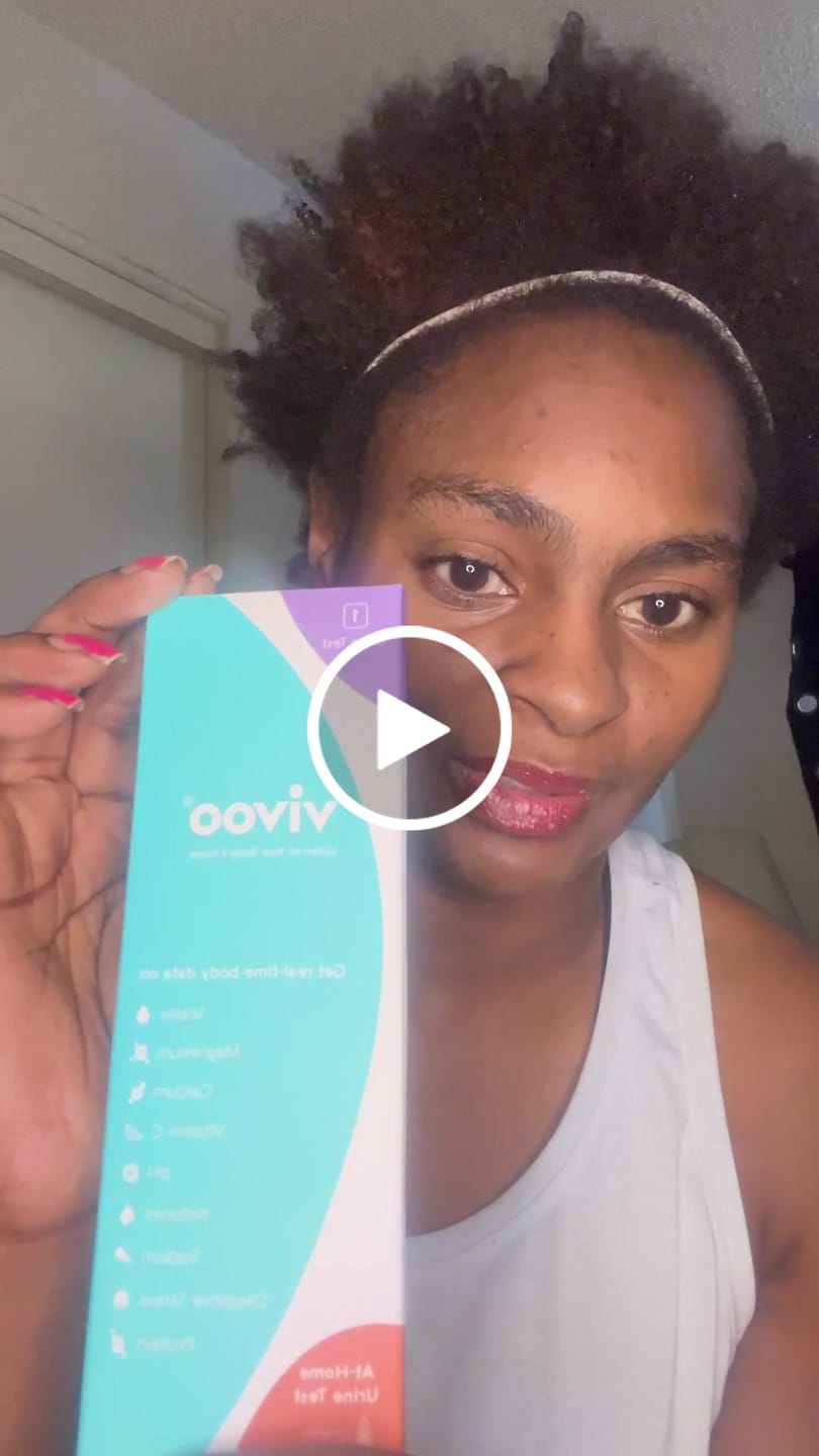 Customer video review of Vivoo Wellness Test