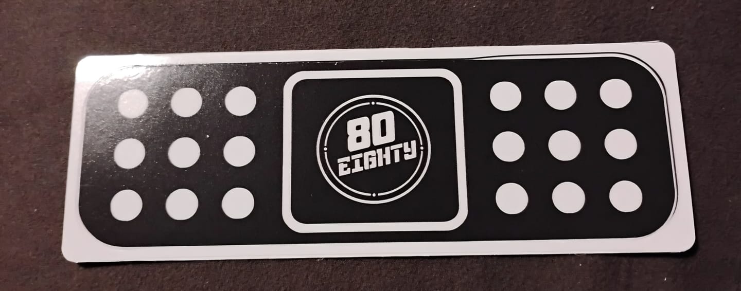 Customer photo review of 80Eighty® Bandaid Vinyl Sticker