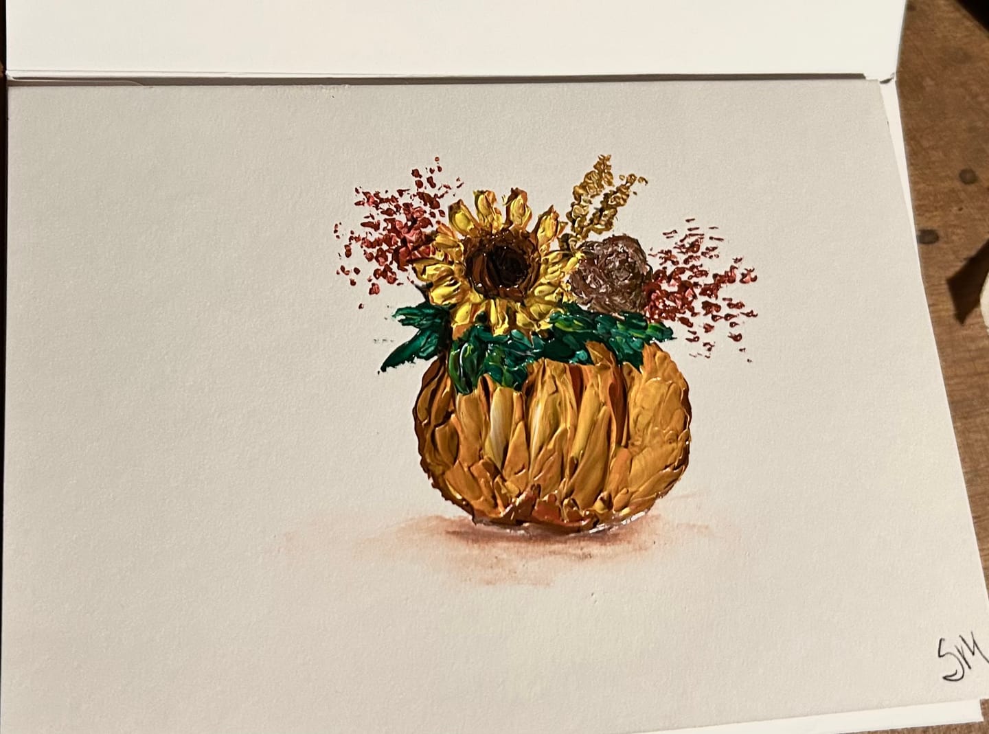 Customer photo review of 5x7 Cards w/ Envelopes (10 pack)