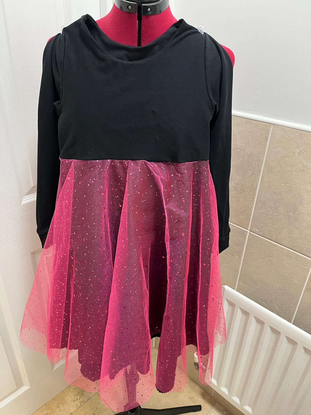 Customer photo review of Gold Speckled Double Gauze Fabric