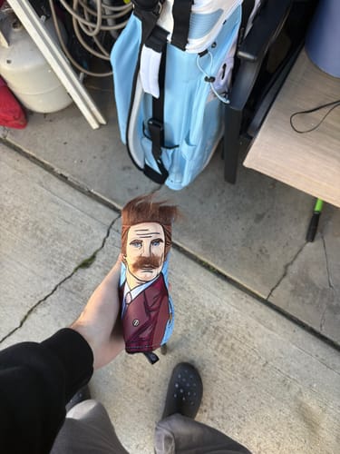 Customer photo review of Stay Classy Putter Headcover