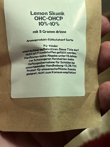 Customer photo review of Lemon 10-OH-HHCP