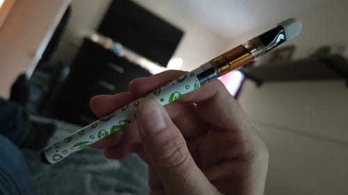 Customer photo review of Pineapple Express THC Vape Cartridge