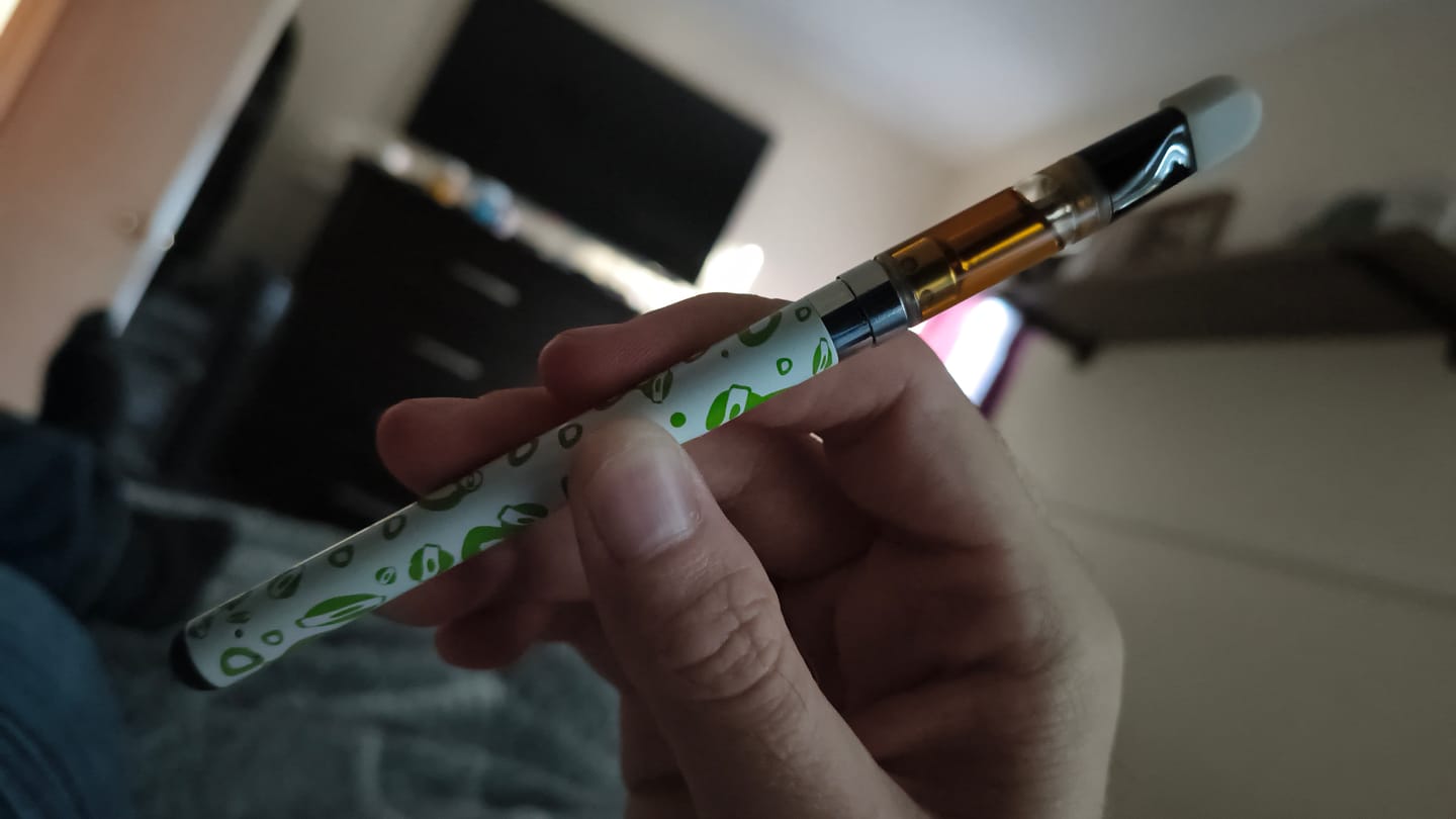 Customer photo review of Pineapple Express THC Vape Cartridge