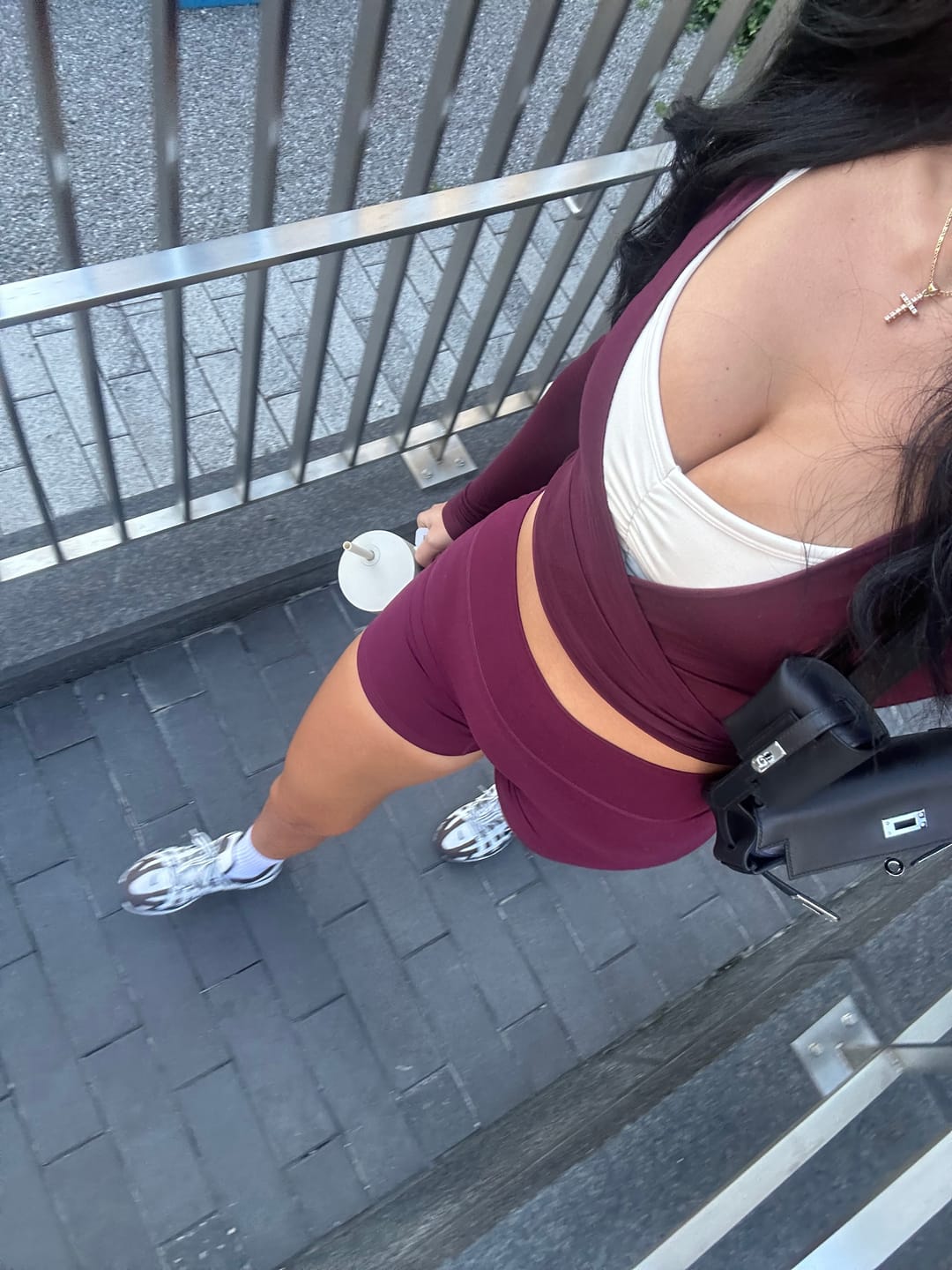 Customer photo review of The Sculpt Tank / Black-Cherry