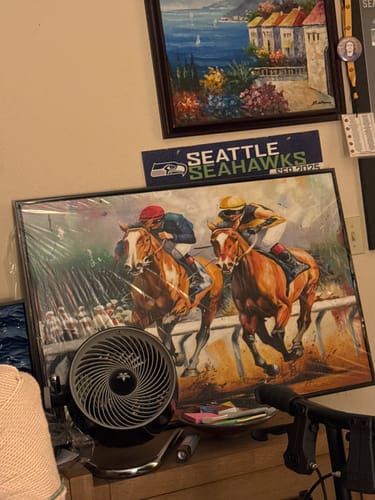 Customer review photo for Contemporary Horse Art #HA019