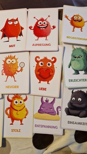 Customer photo review of Edubini Gefühlskarten für Kinder