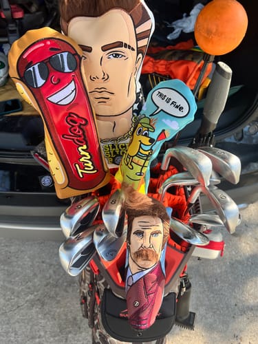 Customer photo review of Stay Classy Putter Headcover