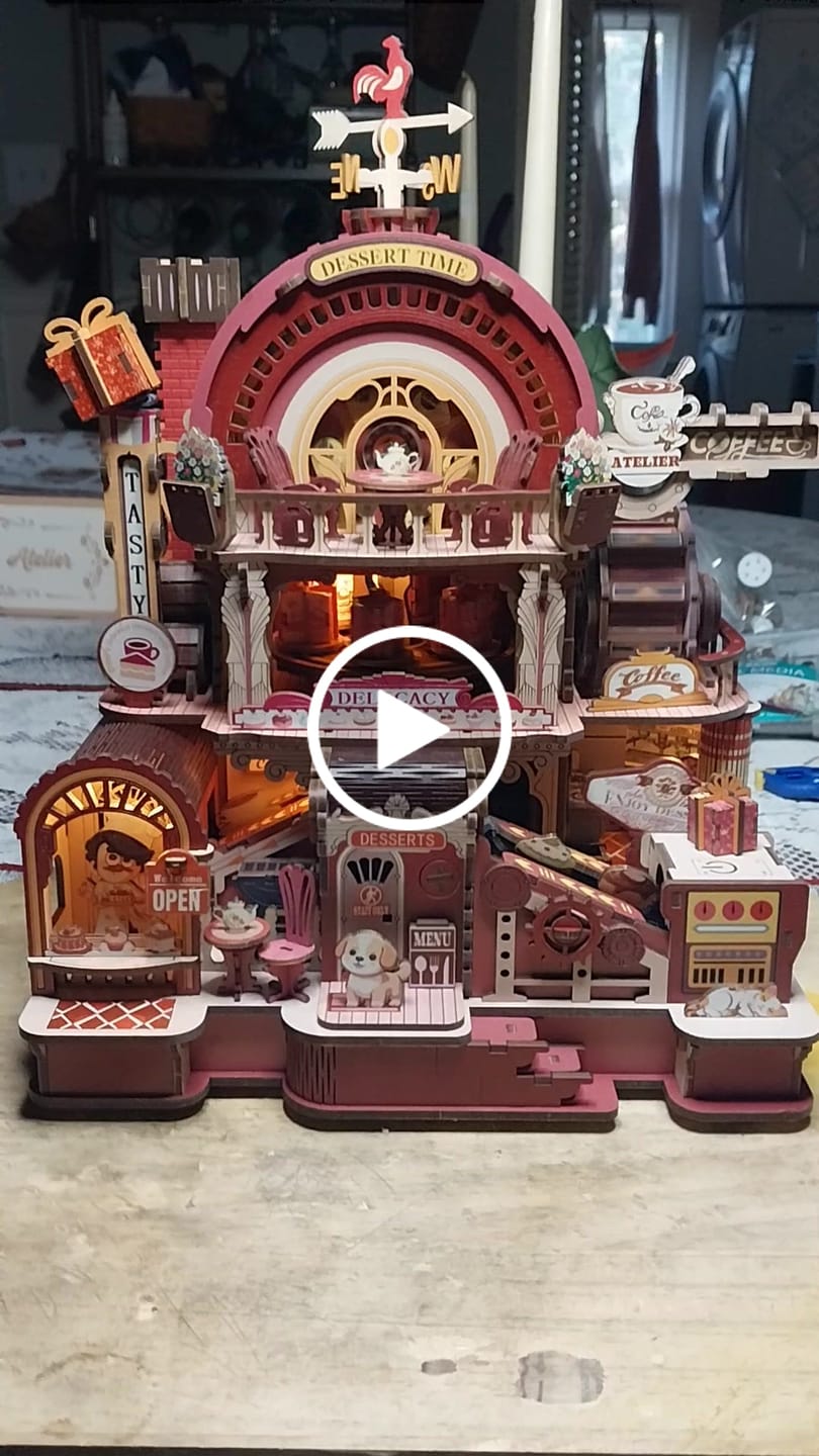 Customer video review of Dessert Time Music Box Wooden Puzzle