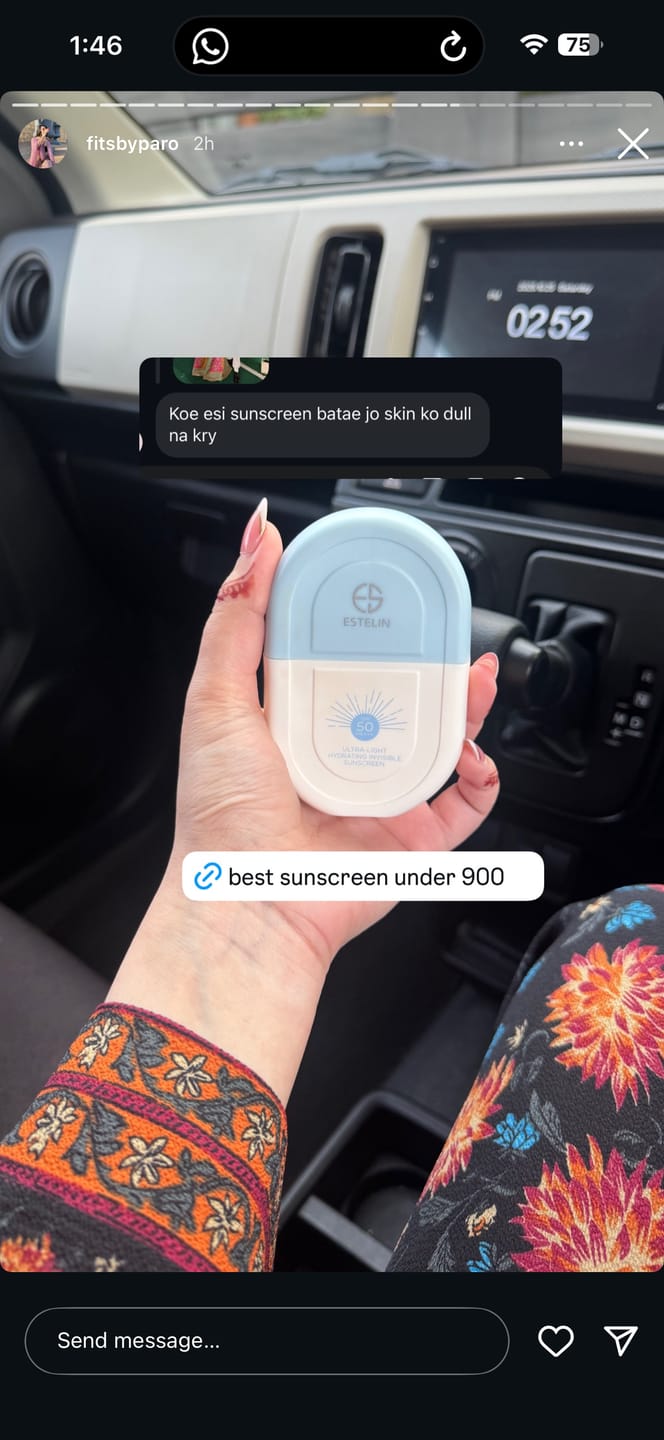 Customer photo review of O.TWO.O HIGH COVERAGE LIQUID CONCEALER