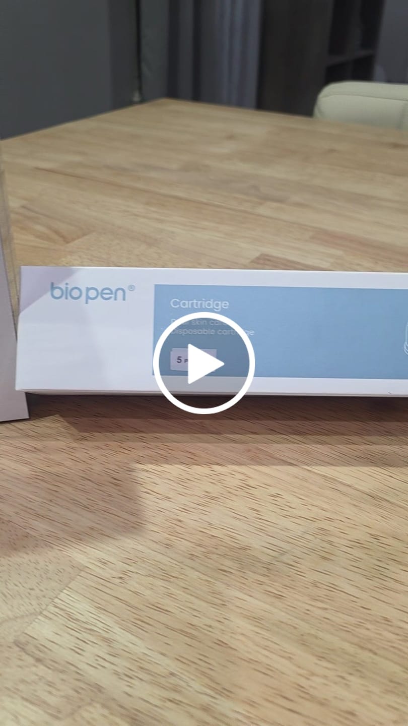 Customer video review of Bio Pen Q2 Microneedling Device with Bonus Cartridges – 2×9 Pin, 2×14 Pin, 1×Nano