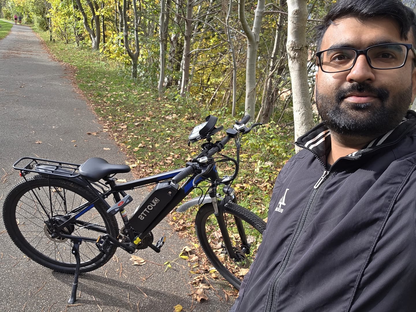 Customer photo review of DUOTTS C29 Electric Bike Ship to UK