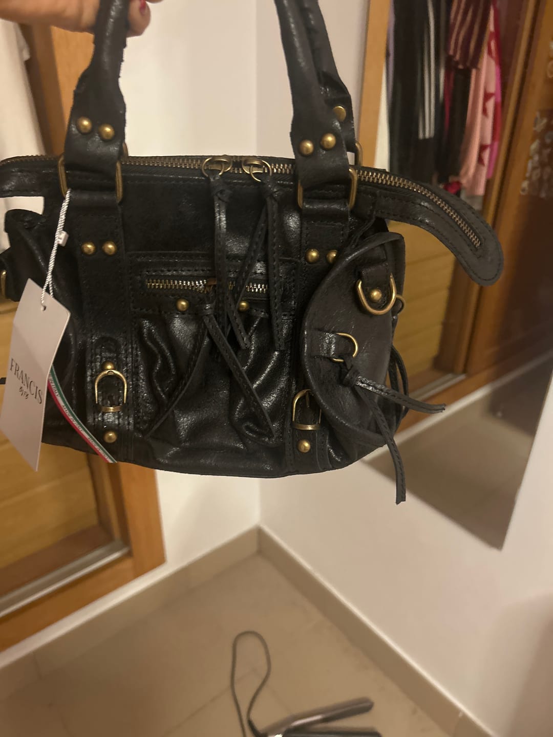 Customer photo review of Mini it girl bag black