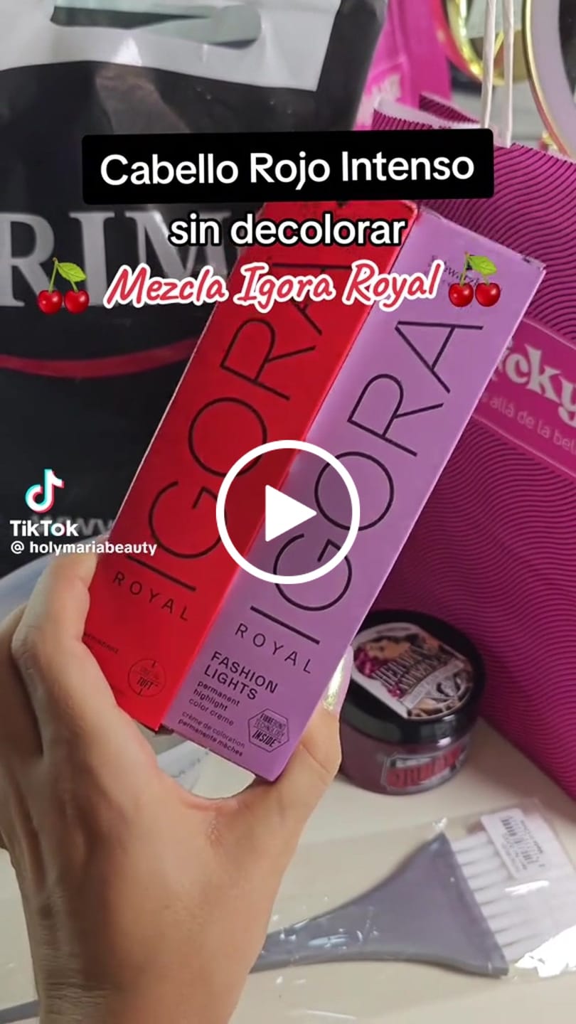Customer video review of IGORA ROYAL - Coloración Permanente - 60ml