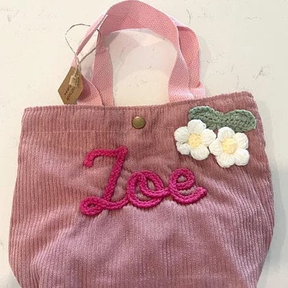 Customer photo review of Personalized Name Tote Handbag, Children's Gift, Christmas Gift