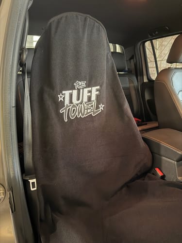 Customer photo review of Waterproof Car Towel Seat Cover