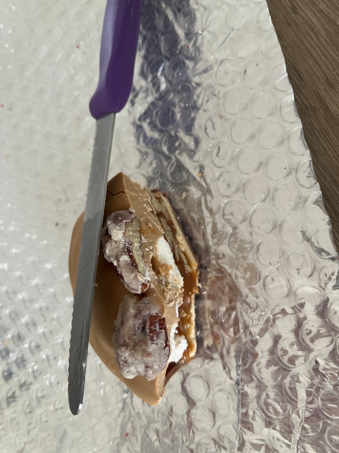 Customer photo review of LIMITED EDITION Pecan Paradise Pie