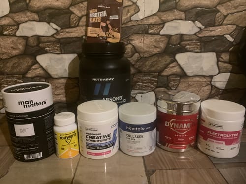 Customer photo review of Dynamite Pre-Workout (420g, 30 Servings) | Watermelon Ice