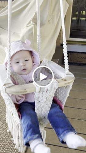 Customer video review of Macrame Swing